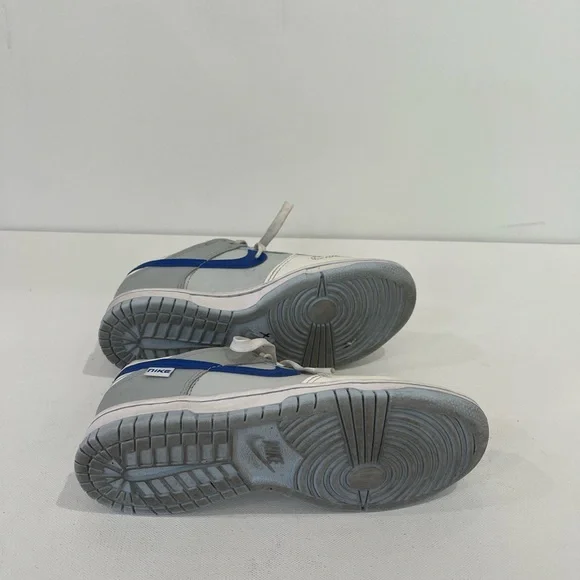 Nike Dunk Low Ivory Hyper Royal Just Stitch It FB1843-141 Size 4Y Women’s 5.5 - Picture 8 of 8